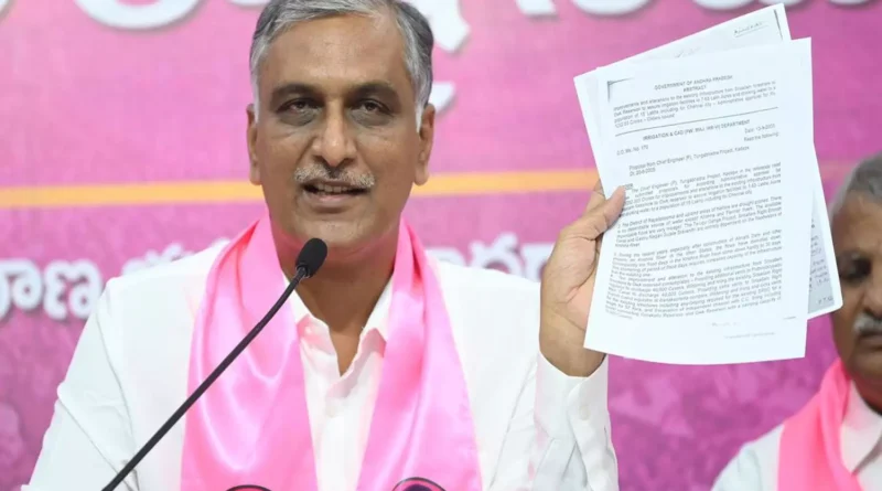 Harish Rao questions CM Revanth Reddy on Rythu Bandhu scheme in Telangana