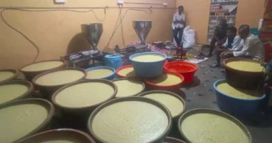 Hyderabad police raid on fake ginger garlic paste unit in Lalapet