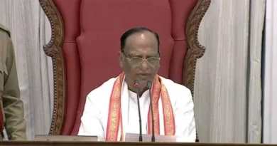 BRS MLCs protest in Telangana Council after suspension