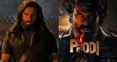 Ram Charan Peddi Movie glimpse shows powerful mass look