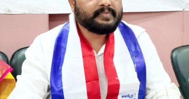 Gujja Sathyam addressing media on Telangana Budget 2026 criticizing low BC welfare allocation and funding issues