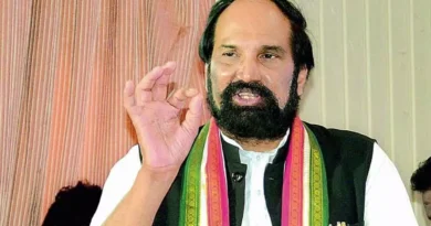 Kaleshwaram Project Medigadda Barrage inspection by Telangana leaders