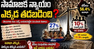 ఈడబ్ల్యూఎస్‌ vs బీసీలు: “సామాజిక న్యాయం ఎక్కడ తడబడింది?”