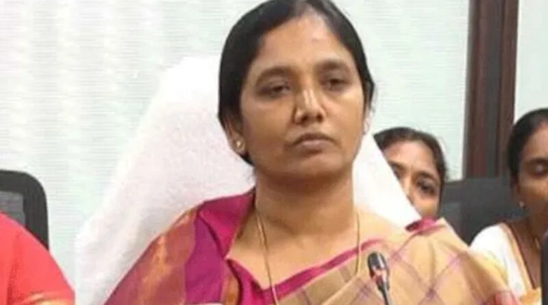 Paritala Sunitha inaugurates road development works in Rapthadu