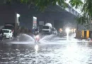 Heavy rain in Hyderabad with hailstorm and strong winds hit roads