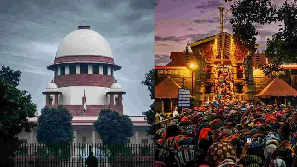 Supreme Court hearing Sabarimala case on temple traditions issue