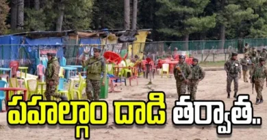 Pahalgam attack site in Jammu Kashmir after terror strike