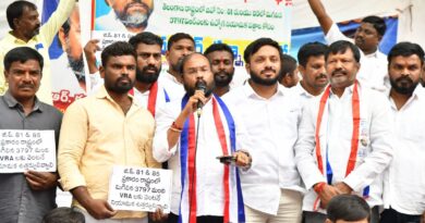 VRA protest at Jantar Mantar over GO 81 delay