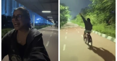 Hyderabad cycle track incident raises women safety concerns viral