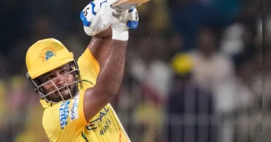 Sanju Samson scores 115 in CSK win vs DC IPL 2026 match