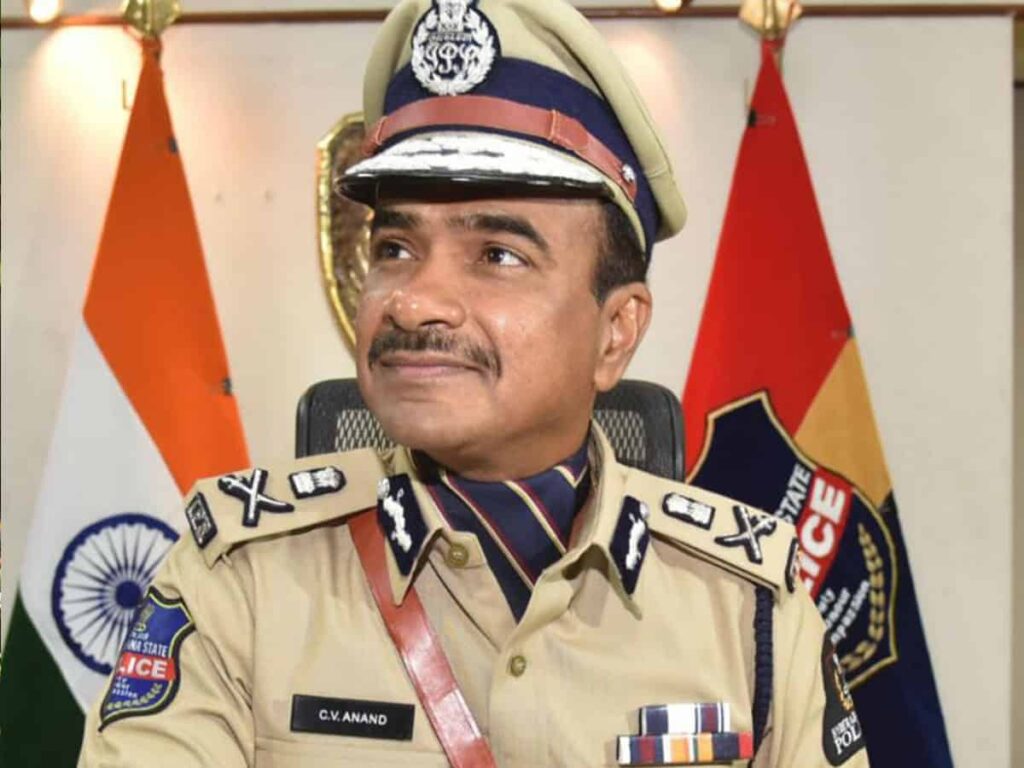 CV Anand taking charge as new Telangana DGP at official ceremony