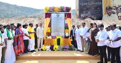 Chandrababu launches Veligonda Project Phase 1 in Andhra Pradesh