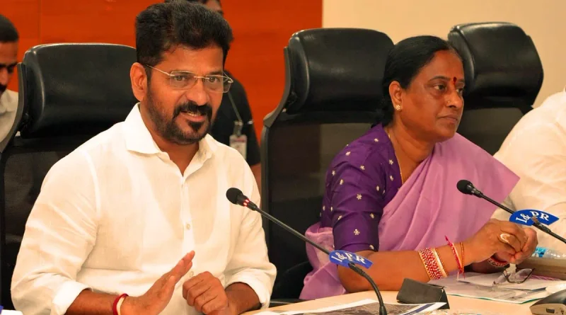 Konda Surekha meets Revanth Reddy on Raksha Bandhan