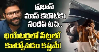 Prabhas Spirit movie directed by Sandeep Reddy Vanga