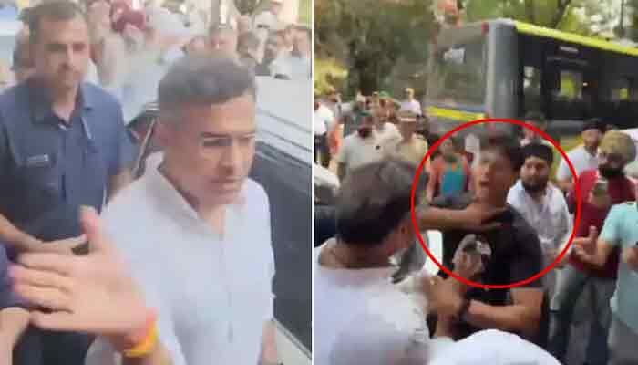 Delhi Minister Parvesh Verma viral slapping incident