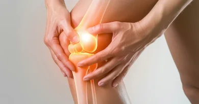 Knee Pain caused by daily habits and improper exercise