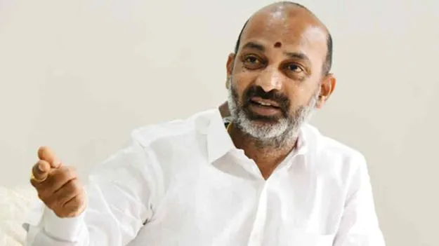 Bandi Sanjay demands Ganesh immersion on Hyderabad Tank Bund