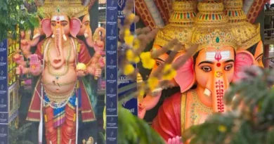 Khairatabad 69 Feet Ganesh Idol Draws Huge Devotee Crowds