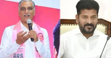 Harish Rao criticizes Revanth Reddy over farmers' land