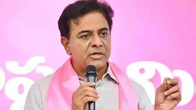 KTR criticises Congress government over Telangana issues