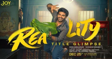 Kiran Abbavaram in Reality Movie Glimpse